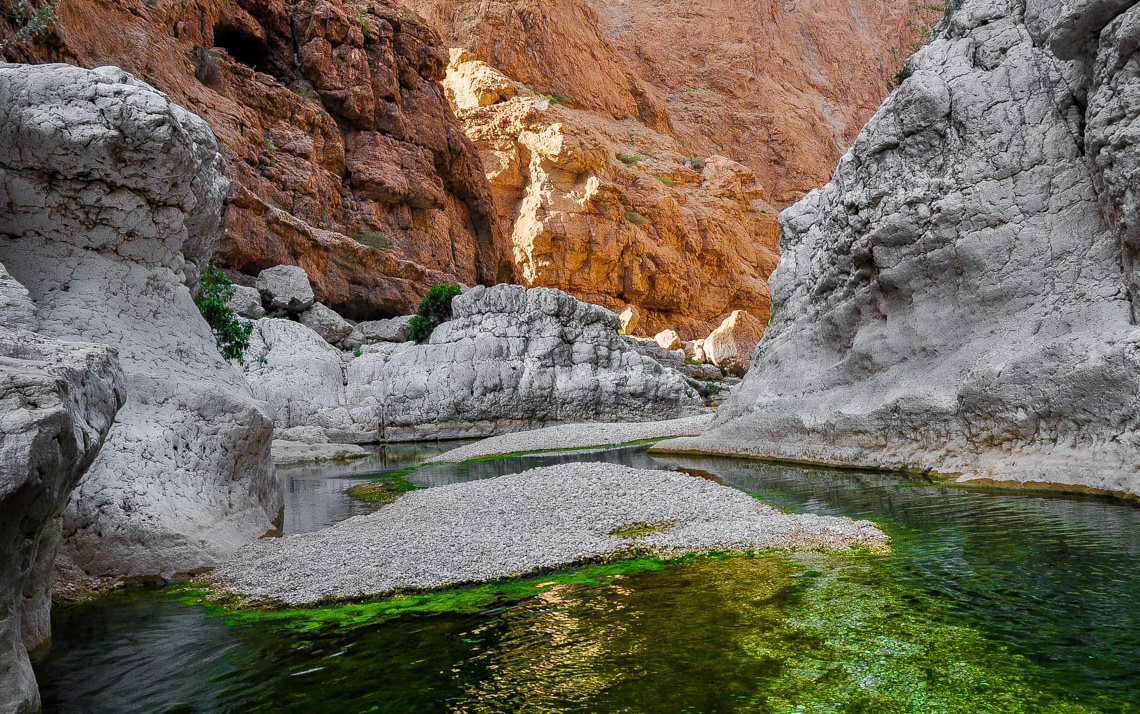 A very beatiful wadi in Ash Shab, Oman 2012. Photos
