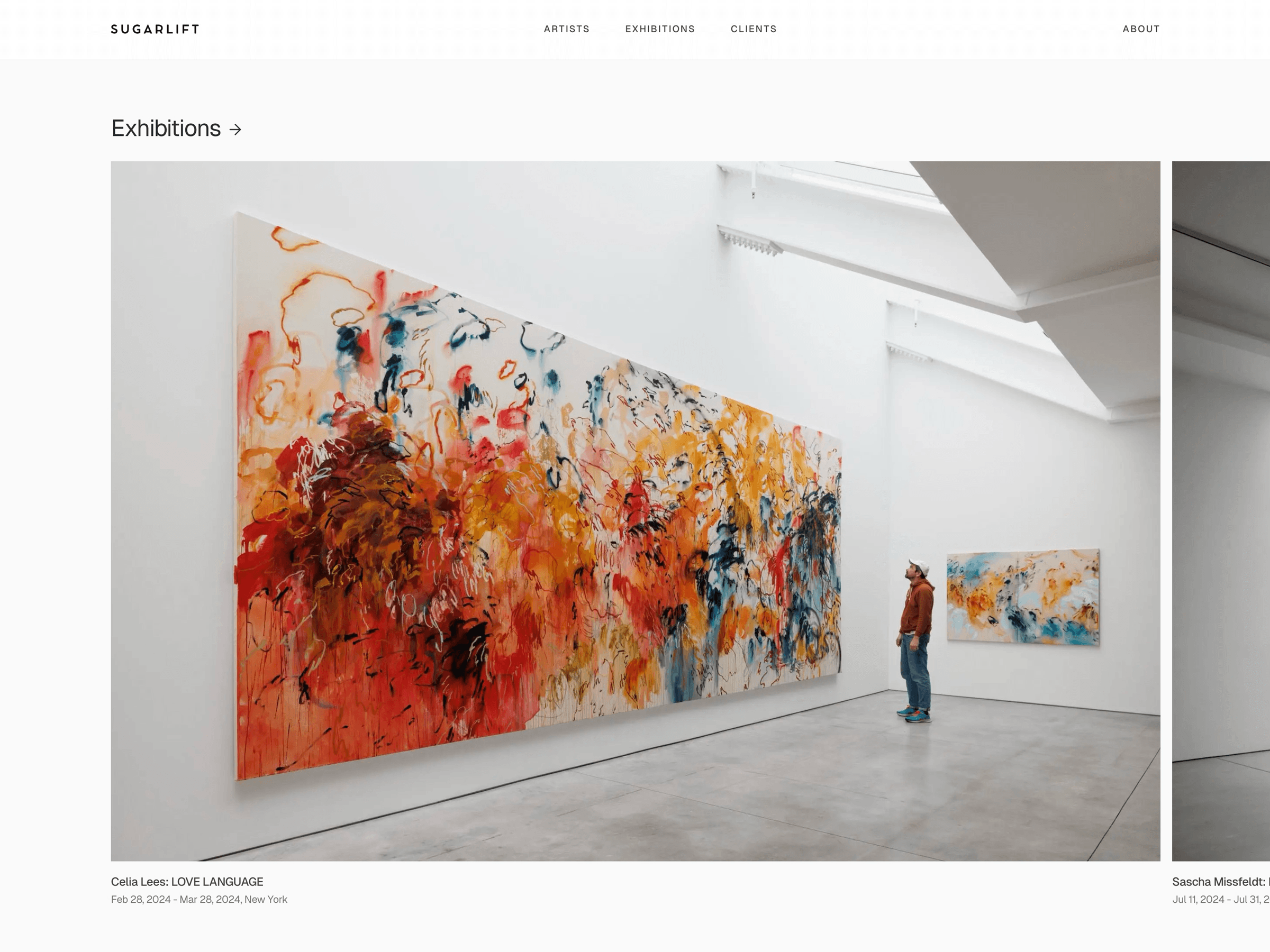 Decoupling content from code to build a high-performance art website screenshot 1